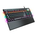 VARR GAMING KEYBOARD KLAWIATURA GAMINGOWA MECHANICAL NEON USB CABLE [45088]