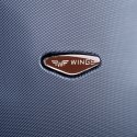 402, Zestaw 4 walizek (L,M,S,XS) Wings, Silver blue