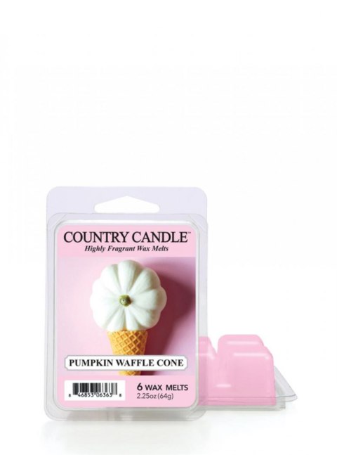 Country Candle - Pumpkin Waffle Cone - Wosk zapachowy "potpourri" (64g)