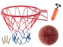 Tarcza tablica koszykówki piłka kosz obręcz metal