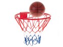 Tarcza tablica koszykówki piłka kosz obręcz metal