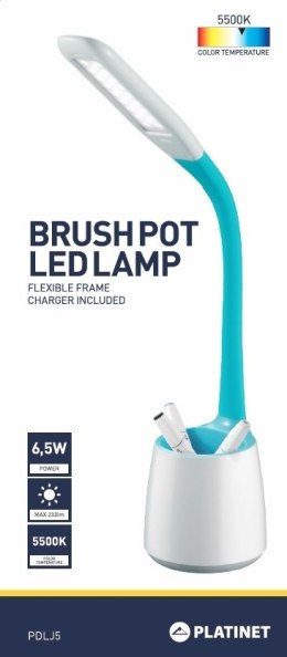 PLATINET DESK LAMP LAMPKA BIURKOWA LED 6,5W + PENCIL-BOX TE [43882]