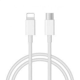 PLATINET USB TYPE C - LIGHTNING CABLE C94 CHIP 2A 20W 1M WHITE [45788]