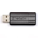 VERBATIM PENDRIVE PINSTRIPE USB 2.0 32GB BLACK 49064