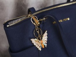 Przywieszka do torebki/Breloczek do kluczy - motyl