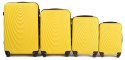 304, Zestwa 4 walizek Wings (L,M,S,XS), Yellow