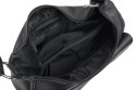 Czarna, damska torebka skórzana na ramię VOOC EP20