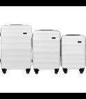 Zestaw trzech walizek podróżnych marki WINGS - różne kolory