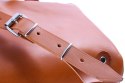 Duży plecak skórzany Vintage P38 NATURAL