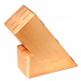 Blok stojak na noże drewniany MAŁY 6 noży jasny