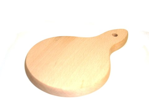 Deska do krojenia drewniana mini cebulka 19 cm
