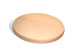 Deska do krojenia drewniana okrągła 14 cm