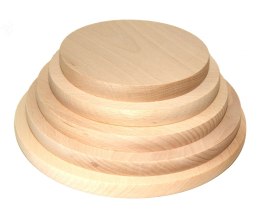 Deska do krojenia drewniana okrągła 5 Szt HIT