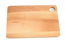 Deska do krojenia drewniana prostokątna 34 Cm
