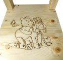 Krzesełko dziecięce z drewna LAKIEROWANE Kubuś